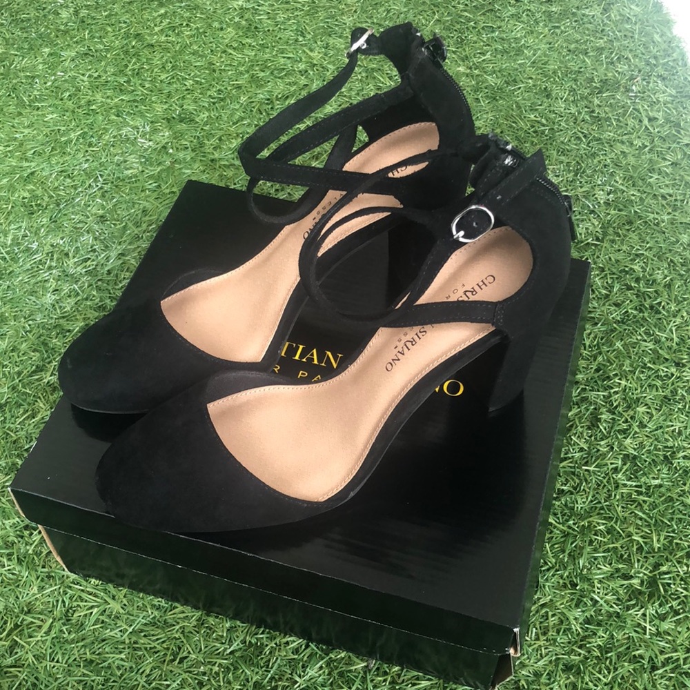 Black Christian Serrano heels